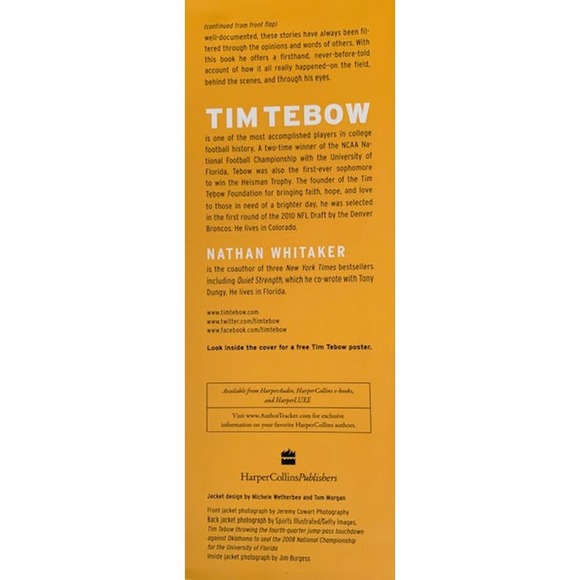 "Through My Eyes" by Tim Tebow with Nathan Whitaker - Picture 4 of 8